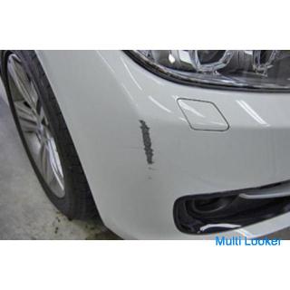 Auto repair sheet metal painting shop sheet metal painting scratches, dents