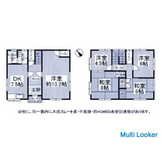 2.5 million yen! Azaleagaoka north of Nabari city! Southeast facing!