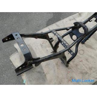 Motorcycle parts Motorcycle frame Yamaha XT250 frame 3Y5-014 *** (black) Unwritten second-hand goods