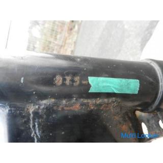 Motorcycle parts Motorcycle frame Yamaha XT250 frame 3Y5-014 *** (black) Unwritten second-hand goods