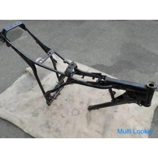 Motorcycle parts Motorcycle frame KAWASAKI W1F frame W1F-18 *** (black) Unwritten second-hand goods