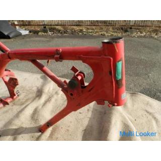 Motorcycle parts Motorcycle frame Honda HONDA Ape frame AC16-140 *** (red) With documents (sales cer
