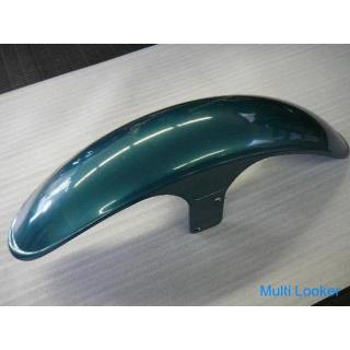 Yamaha SRV250 removal front fender green color steel used item