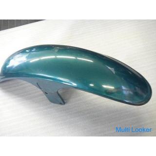 Yamaha SRV250 removal front fender green color steel used item