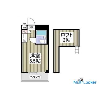 Initial cost 50,000 yen pack! A room 5 minutes walk from Kumegawa station introduced by the real est