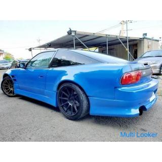 180SX ☆ Type X ☆ Turbo ☆ Recaro seat ☆ 5 speed MT ☆ Custom large number ☆ Custom drive ☆ Inter coole