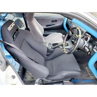 180SX ☆ Type X ☆ Turbo ☆ Recaro seat ☆ 5 speed MT ☆ Custom large number ☆ Custom drive ☆ Inter coole