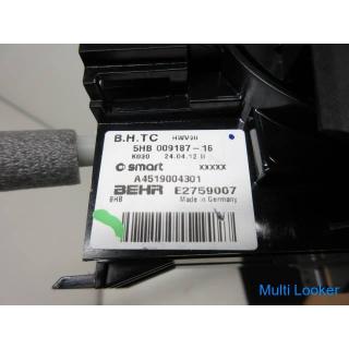2013 Smart Fortwo ABA-451380 Air conditioner switch