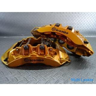 Nissan genuine Brembo R35 GT-R GTR previous term MY08 front brake caliper left and right set