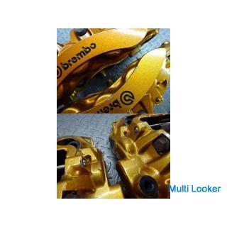 Nissan genuine Brembo R35 GT-R GTR previous term MY08 front brake caliper left and right set