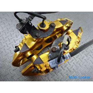 Nissan genuine Brembo R35 GT-R GTR previous term MY08 rear brake caliper left and right set 4 POT VR