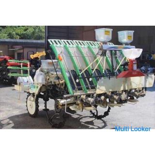Yanmar Rice transplanter 6-row planting VP60X 20 hp Power steering Automatic horizontal HMT Unauthor