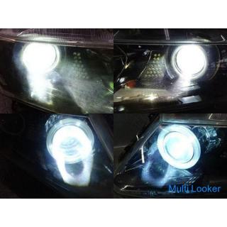 Honda genuine processing RB3 RB4 Odyssey previous term HID squid ring headlight headlamp left and ri