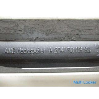 2013 Mercedes W204 C180 Trunk spoiler