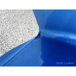 Subaru genuine GC8 Impreza WRX RA front bumper blue normal