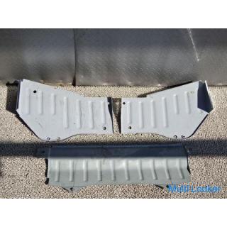 Beautiful goods Toyota genuine 70 series Land Cruiser Rankle winch bumper step bumper steel