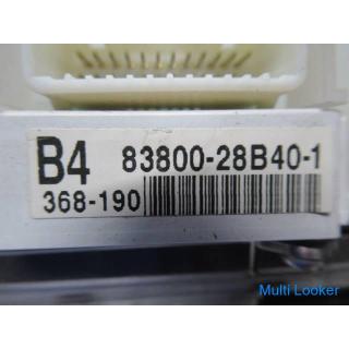 Toyota Voxy AZR60G Speedometer
