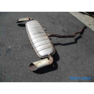2004 Porsche Cayenne 9PA BFD Rear muffler