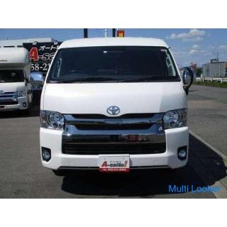 Toyota Hiace Van 2.7-Super GL Dark Prime Wide Middle Roof Long Body -4WD Alpine 11 inch Navi (Pearl)