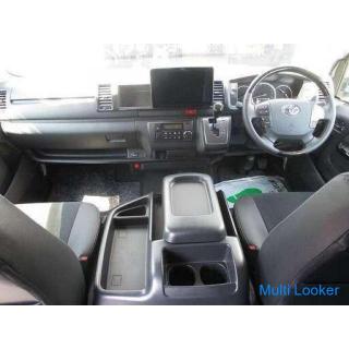 Toyota Hiace Van 2.7-Super GL Dark Prime Wide Middle Roof Long Body -4WD Alpine 11 inch Navi (Pearl)