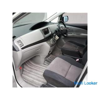 Toyota Estima 2.4 Aeras 76.000km genuine HDD navigation & rear seat monitor & back camera le