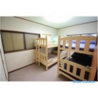 5 minutes walk from Takadanobaba station in Shinjuku, Tokyo! You can move into a student-only share 