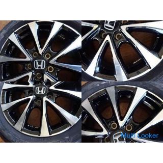 Honda genuine RK5 step wagon wheel 17 inches 6J +50 PCD114.3 5 holes 4 tires 1 tire translation avai