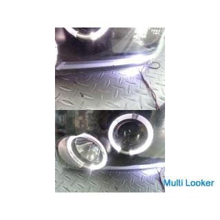 SONAR 200 series Hiace type 1 type 2 previous term halogen squid ring headlight headlamp left and ri