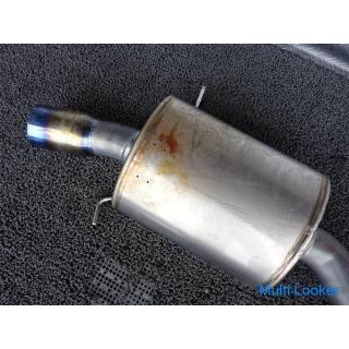 KNIGHT SPORTS FD3S RX-7 RX7 13B-REW Semi Titanium Muffler KS-004 Rare