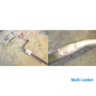 Golf 7 AUCJZ Rear muffler 31190km