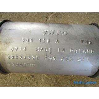 Golf 7 AUCJZ Rear muffler 31190km