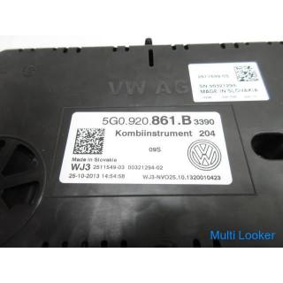 2014 Golf 7 AUCJZ Speedometer 68246m