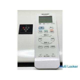 SHARP air conditioner ❗️ Excellent quasi-new old goods! ️ 2017 ❗️ 6 tatami mat ❗️ mounting included 