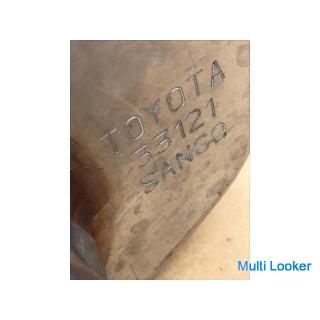 Current Alphard genuine muffler new car removed