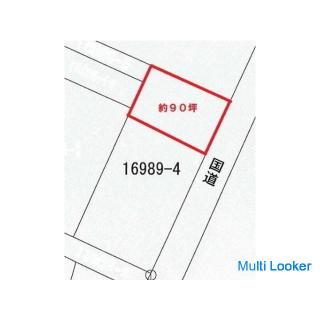 Noma, Nakatane-cho, Kumage-gun, Kagoshima [Sale] National roadside residential/business residential 