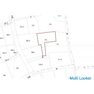 Toho Muroya, Ibusuki City, Kagoshima Prefecture [Sale] Flat residential land 380.75m² 3 million yen