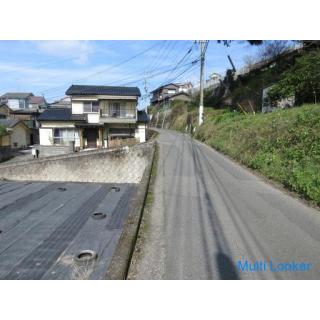 Kagoshima-shi Tauedai 1-chome [Sale] Orthopedic residential land About 223.22m² 7.5 million yen