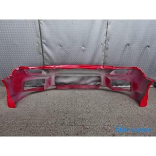 RX-7 Front bumper Aero FRP red painted product Compatible with late combination lamps