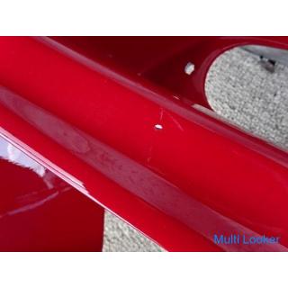 RX-7 Front bumper Aero FRP red painted product Compatible with late combination lamps