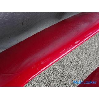 RX-7 Front bumper Aero FRP red painted product Compatible with late combination lamps