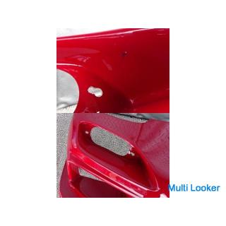 RX-7 Front bumper Aero FRP red painted product Compatible with late combination lamps