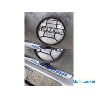 Toyota genuine KZN185W Hilux Surf Grille Guard BOSCH with fog lights