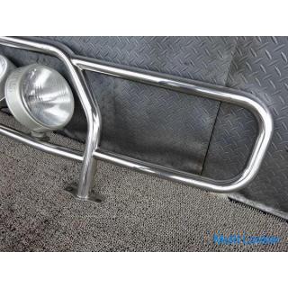 Toyota genuine OP KZJ78W Land Cruiser Prado Rankle Prado front grill guard bumper guard IPF with lar