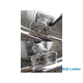 Toyota genuine OP KZJ78W Land Cruiser Prado Rankle Prado front grill guard bumper guard IPF with lar