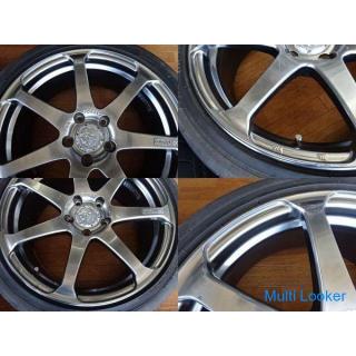 Yokohama AVS Model F7 Forged Wheel 18 inch 7.5J +50 PCD114.3 5 holes 4 pcs