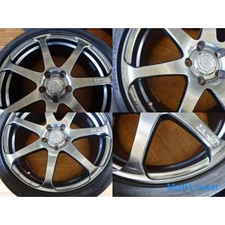 Yokohama AVS Model F7 Forged Wheel 18 inch 7.5J +50 PCD114.3 5 holes 4 pcs