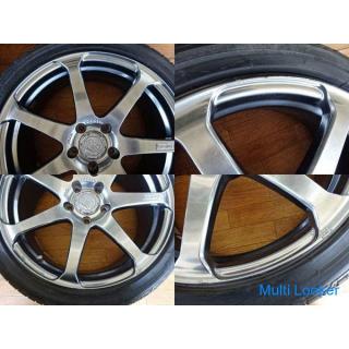 Yokohama AVS Model F7 Forged Wheel 18 inch 7.5J +50 PCD114.3 5 holes 4 pcs