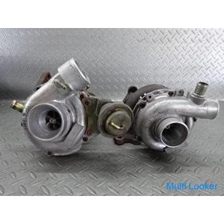 Subaru genuine BES Legacy B4 S401 STI version turbine supercharger VF33 VF32 set operation OK