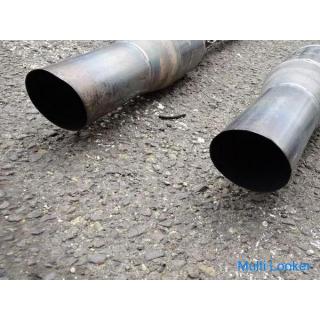 One-off GRB Impreza WRX STI EJ20 Straight Titanium muffler competition race GVB VAB diversion