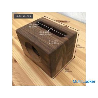 Wooden iPhone speaker walnut